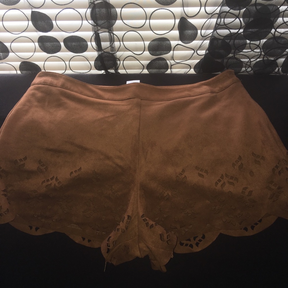 Brown Bohemian Shorts